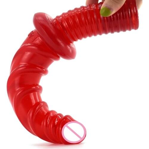 NNSX 2021 New wine red dildo Threaded handle penis for women men masturbation Vagina massage sex games sex toys adult games