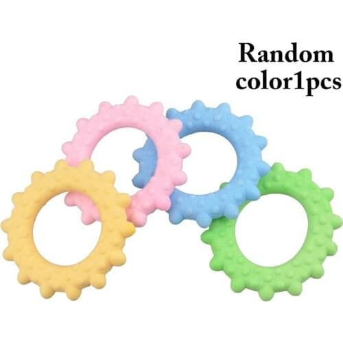 New Rubber Dog Toy With Thorn Bone Rubber Ring Molar Teeth Pet Toy Dog Bite Resistant Molar Training Pet Supplies Drop Shipping