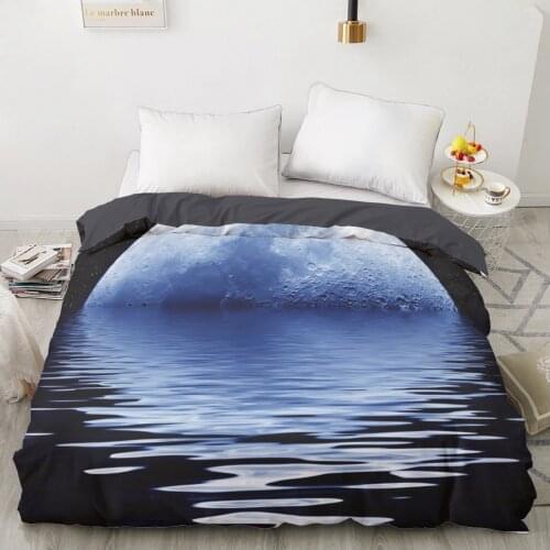 1PCS Duvet Cover,3D HD Printing Quilt Cover 240x220/200x200/140x200/180x210,Beautiful Galaxy Bedding King/Queen/Double Drop Ship