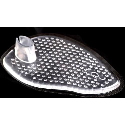 1Pairs Transparent Silicone Foot Pads Shoe-pad Cushion Flip Flop Sandals Toe Separator Massage Insoles Gel Shoes Inserts