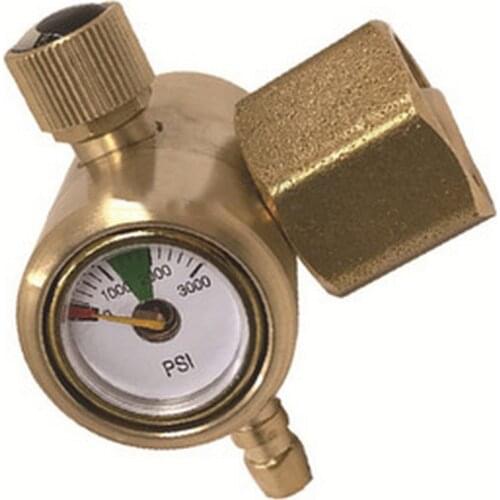 0-25Mpa Flowmeter Reducer Welding Copper Pressure CO2 Gas Regulator Weld Gauge Argon Tools