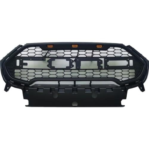 Perfect Fitment Auto Body Parts Front Bumper Grille 2018 2019 For Ford Ecosport Racing Grill F150 Style