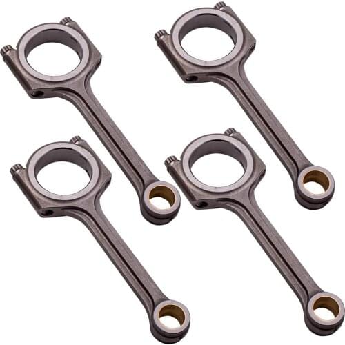 4pcs Connecting Rod Conrod for Honda GK5 FIT Jazz Engine for L15B L15B2 ARP2000 Bolts Con Rods Pleuel Bielle