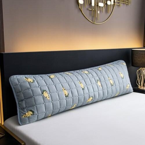 Four Season Universal Quilted Pillowcase 120/150/180cm Comfortable Soft Lover Long Pillowcases Bed Decor Body Pillow Cover