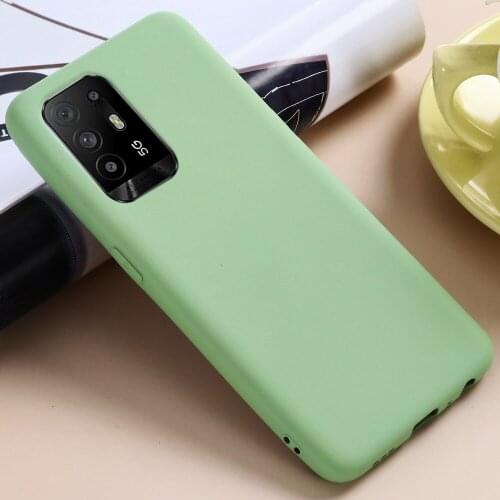 Liquid Silicone Case For OPPO F19 Pro+ 5G Soft Gel Rubber Protector Matte Cover For F19 Plus