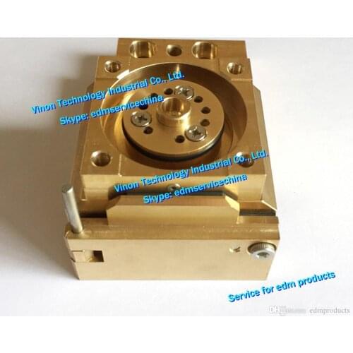 1set) X187B621H01 Lower Guide Dies Block Set (4 holes) include Block+Nozzle stopper+Lower ring M604 for Mitsubishi DWC-FA10, FA