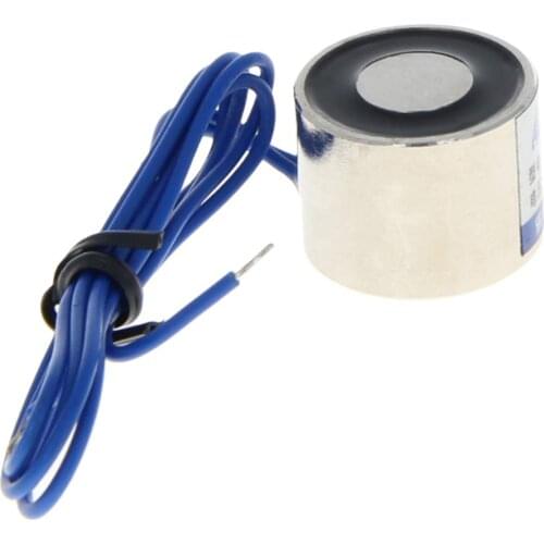 DC 12V Electric Lifting Magnet Electromagnet Solenoid Lift Holding 20x15mm 1Pcs