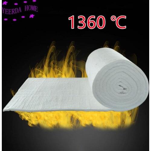 1360℃ High temperature resistance Zirconium bearing ceramic fiber blanket Fire resistant insulation cotton Used in industry