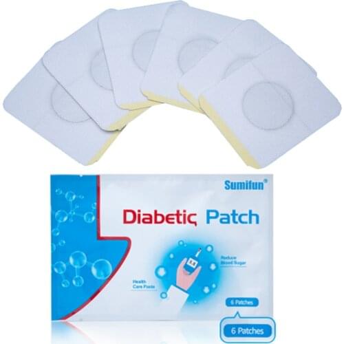 48 Pcs/8 Bags Diabetic Patch Stabilizes Blood Sugar Balance Blood Glucose Content Patch Natural Herbs Diabetes #272746