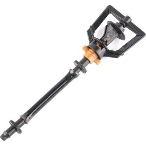 5-50sets Irrigation System 6mm 360 Degree Rotating sprinkler with 4/7mm Hose Connector Sprinkler Garden Irrigation Sprayer