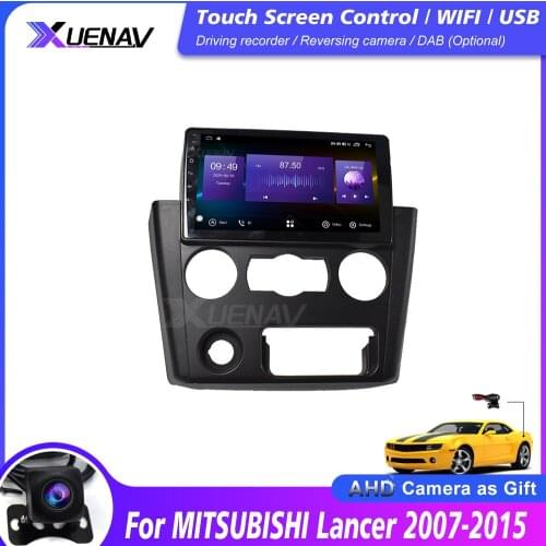 Car radio stereo for MITSUBISHI Lancer 2007 2008 2009 2010 2012 2013 2014 2015 car dvd player GPS navigation car multimedia