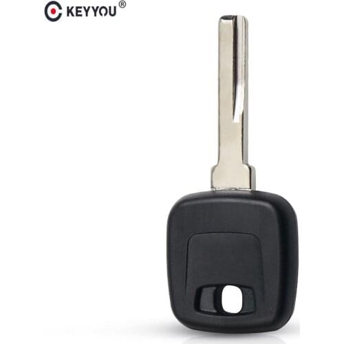 KEYYOU Transponder Key Case For VOLVO S40 V40 850 960 C70 S70 V7 D30 XC70 XC60 Without Chip Replacement Car Key shell Case
