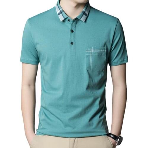 JEWUTO Mens Summer Polos