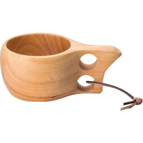 Offee Cup Natural Jujube Wood Tea Cup With Handgrip Milk Travel Wine Beer Cups For Home Bar Kitchen Gadgets