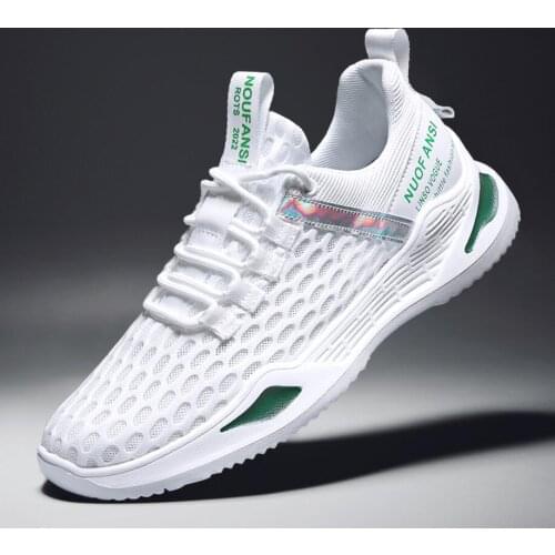 2021 Man Tenis Running Shoes Mens Lightweight Non-Leather Casual Shoes Mesh Breathable Comfortable Jogging Summer Male Sneakers