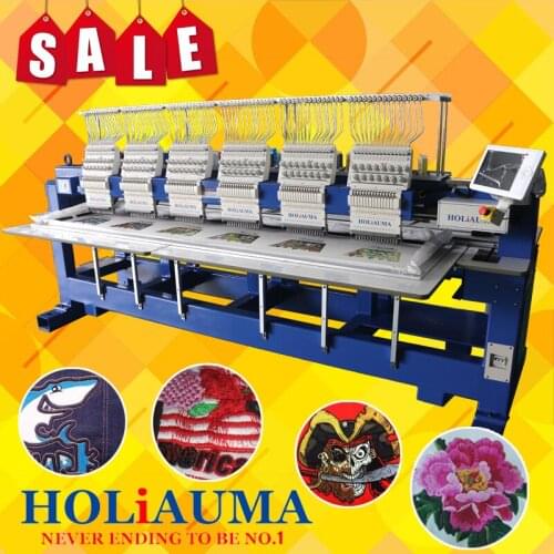 New condition HO1506 cheap feiya embroidery machine price high speed mulit needle 6 head computer embroidery machine for flat/3d