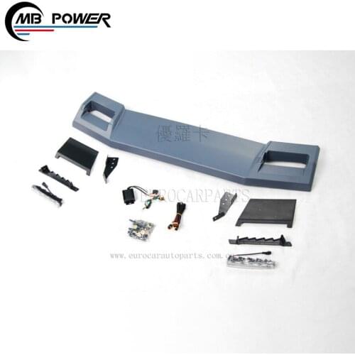 Pu Material G Class W463 G350 G400 G500 G63 G65 FronT Roof Spoiler For W463 G350 G400 G500 G63 G65 Roof Spoiler With Lights