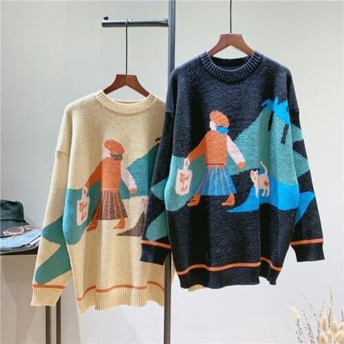 Pullover Sweater Women O-neck Sweater 2020 Autumn Winter Warm Soft knitted Pullover Femme Jumper Women Cashmere Sweater Cloths