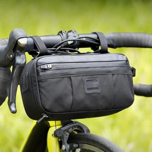 3L Large Capacity Cycling Handlebar Front Bag Bicycle Shoulder Waist Cycling Frame Bag Large Capacity MTB Road Bike Accessories
