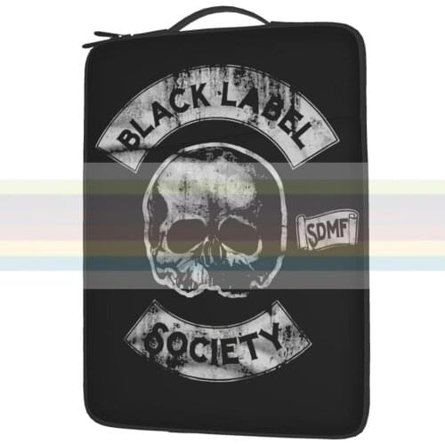 Black Label Society 'Merciless Forever' Waterproof laptop bag 13 14 15 inch. Laptop bag protective cover for briefcase