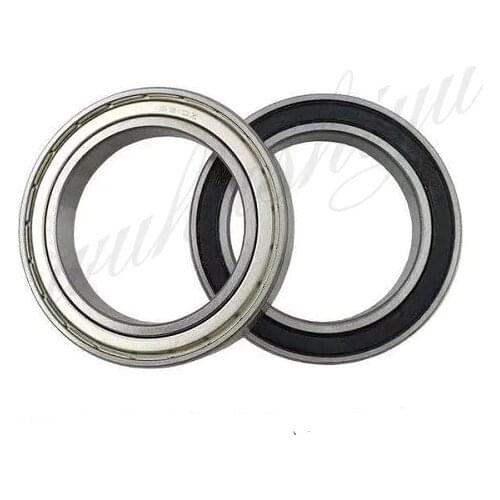 1-10pcs/lot 6901RS ZZ Deep Groove Ball Bearing Rubber Cover Seal 6901-RS 6901RS ZZ 12X24X6mm Bearing Steel Material