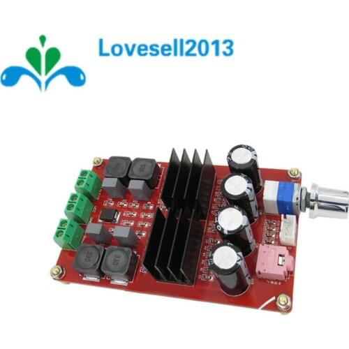 2*100W Digital Audio Receiver Amplifier Board 12V-24V TPA3116 Dual Channel Amplifier for Arduino