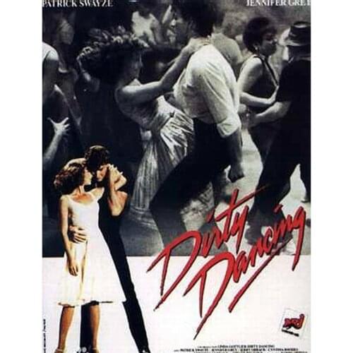 5D DIY Diamond Embroidery Full Diamond Painting Movie Poster Cross Stitch Rhinestone Mosaic Dirty Dancing Room Decor Art WG2081