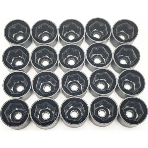 Anti-theft Wheel Lug Bolt Center Nut Covers Caps 1K0601173 for Jetta Golf MK5 Passat Touran Polo 1K0 601 173 Car Accessories
