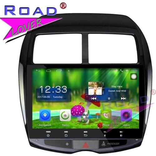 TOPNAVI Android 6.0 2G+32GB 10.1" 1024*600 Car PC Head Unit Player For Mitsubishi ASX Stereo GPS Navigation Radio 2Din NO DVD BT