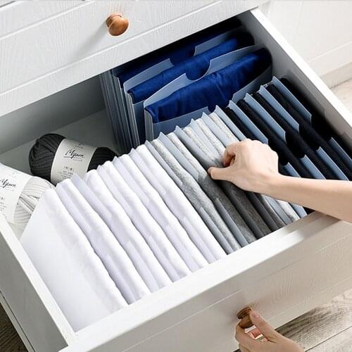 5/10pcs Creative Closet Lazy Folding Boards Multi-function Folder Travel Space Saving Wardrobe Storage Dust-proof Storage Boxes