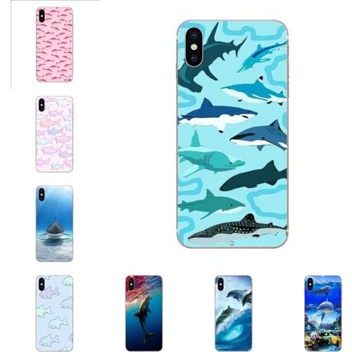 Pastel Sharks Wallpaper Art TPU Fashion Case For Huawei Honor 10 10i 20 20i 8S lite Y9 Prime Y7 2019 Y5 2018 p40 lite pro