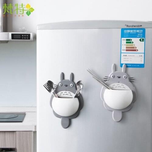 Cartoon Toothbrush Holder Powerful Three Suction Cup Multifunctional Bathroom Wash Toothpaste Toothbrush Storage Wholesale