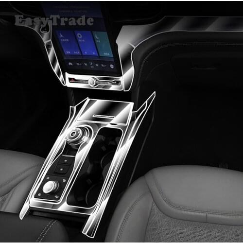 For Ford Explorer 2020 2021 Accessories Car Interior Sticker Gps Navigation Film Screen Protective Sticker Anti-scratch Decal