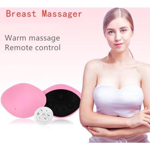 Electric Breast Enlargement Massager Graphene Warm Massage EMS Vibration Kneading Multifunctional Breast Enhancer