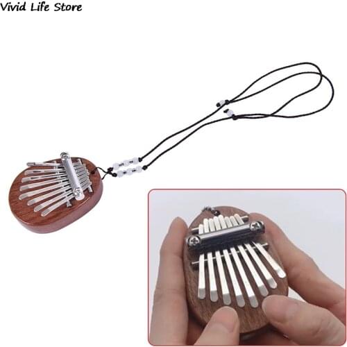 Newest Mini Kalimba 8 Keys Thumb Piano Great Sound Finger Keyboard Musical Instrument Wooden/Acrylic
