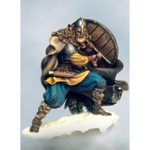 New Unassembled 1/32 54mm Winter is Coming soldier ancient 54mm figure Resin Kit DIY Toys Unpainted kits