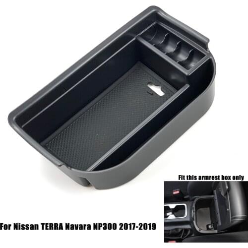 Armrest Box Storage For Nissan Qashqai J11 X-Trail T32 Rogue TERRA Navara NP300 Sylphy Sentra Pulsar Tiida II Maxima A36 Patrol