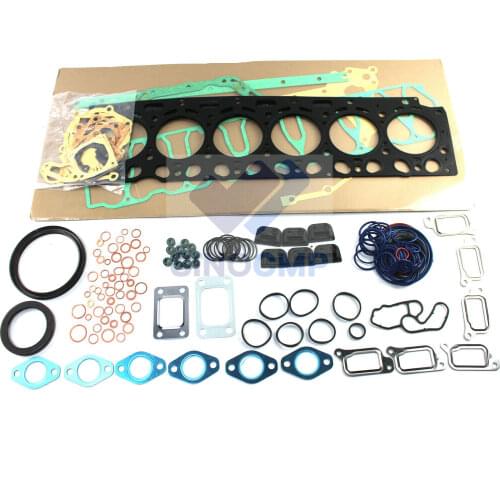 D6D Overhaul Full Gasket Kit Set For Volvo EC210B EC240B Excavator Engine Cylinder Head Repair Parts