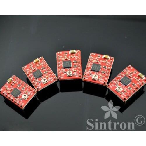 [SINTRON] 5 Pcs A4988 StepStick Compatible Stepper Motor Driver for 3D Printer RAMPS 1.4