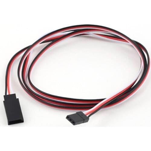 10 Pcs/Lot 100MM 150MM 200MM 300MM 500mm Servo Extension For Futaba JR Lead Wire Cable RC Parts
