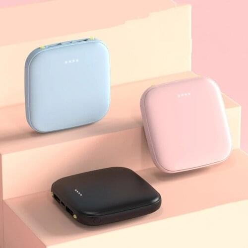 Mini Power Bank 20000mAh Portable Charging Poverbank External Battery Charger Powerbank 20000 mAh for iPhone 12 Xiaomi Mi Huawei