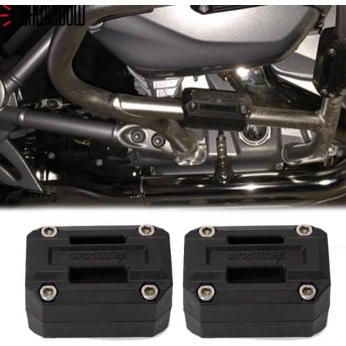 Motorcycle Engine Guard Bumper Protection Decorative Block 25mm Crash Bar for BMW R1200GS LC ADV For HONDA CRF1000L For SUZUKI