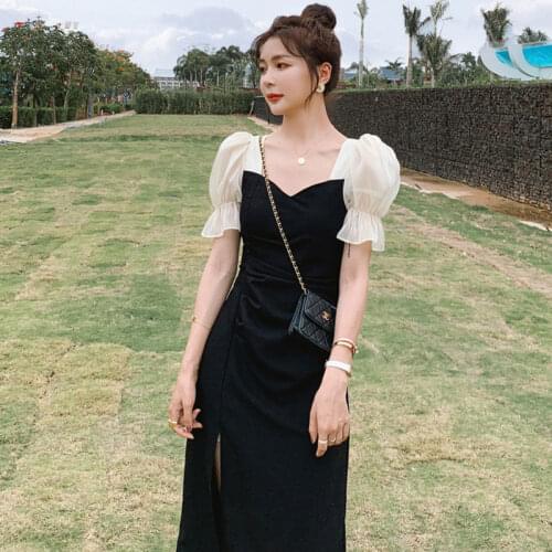 Royal blue red Chinese dress Ms. Mujer Vestido knee-length cheongsam dress O collar high waist swan gold velvet retro cheongsam