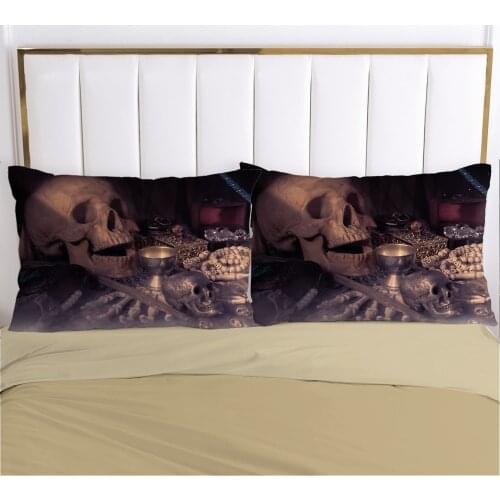 1pc Skull Deadpool Pillow cover Pillow case Bedding Pillowcase Pillowcovers decorative for home 3D HD Print Jewellery