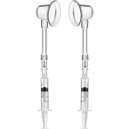 2PCS Health Care Small Redress Women Treatment Nipple Aspirator Corrector Girls PP Sucking Breastfeeding Aid Painless Pullers