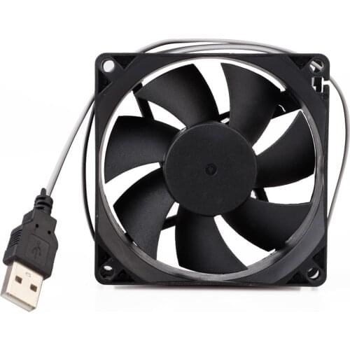 5V 80mm Computer Fan USB Cooler PC CPU Cooling Computer Components