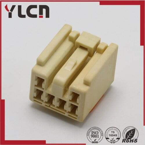 Free shipping 6pin auto wire plastic female plug electric wiring harness cable connector