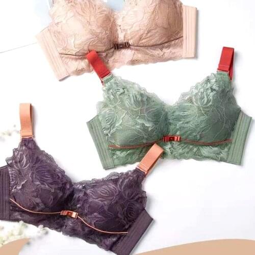 Natural latex cup ultra-thin comfortable underwear adjustable auxiliary milk without rims