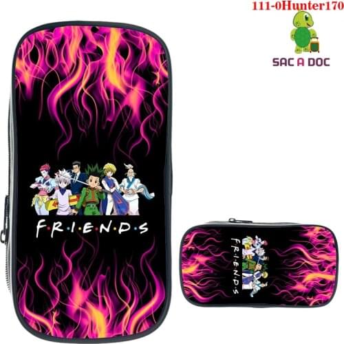 Hunter X Hunter Pencil Case Kid 3D Print Game Anime Make Up Box Cartoon Hisoka Boys Girls School Stationery Storage Cosmetic Bag