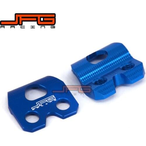 CNC Brake Line Hose Clamps Holder For YAMAHA YZ65 YZ85 YZ125 YZ250 YZ250F YZ450F YZ250X YZ250FX YZ450FX Motocross Dirt Bike